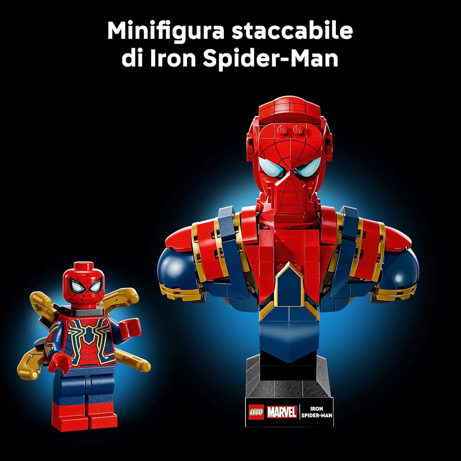 LEGO - Super Heroes Marvel Busto Di Iron Spider-Man 76326 - Image 5