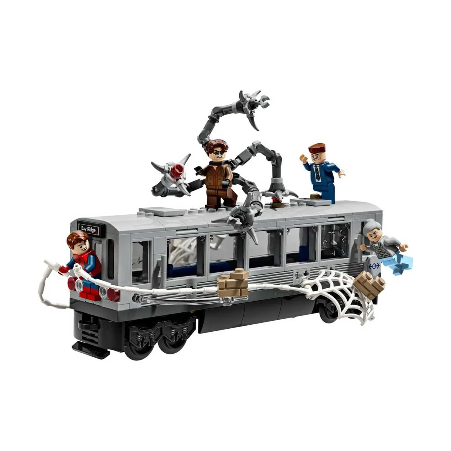 LEGO - Super Heroes Marvel Spider-Man Contro Doc Ock: Duello Sul Treno 76321 - Image 4