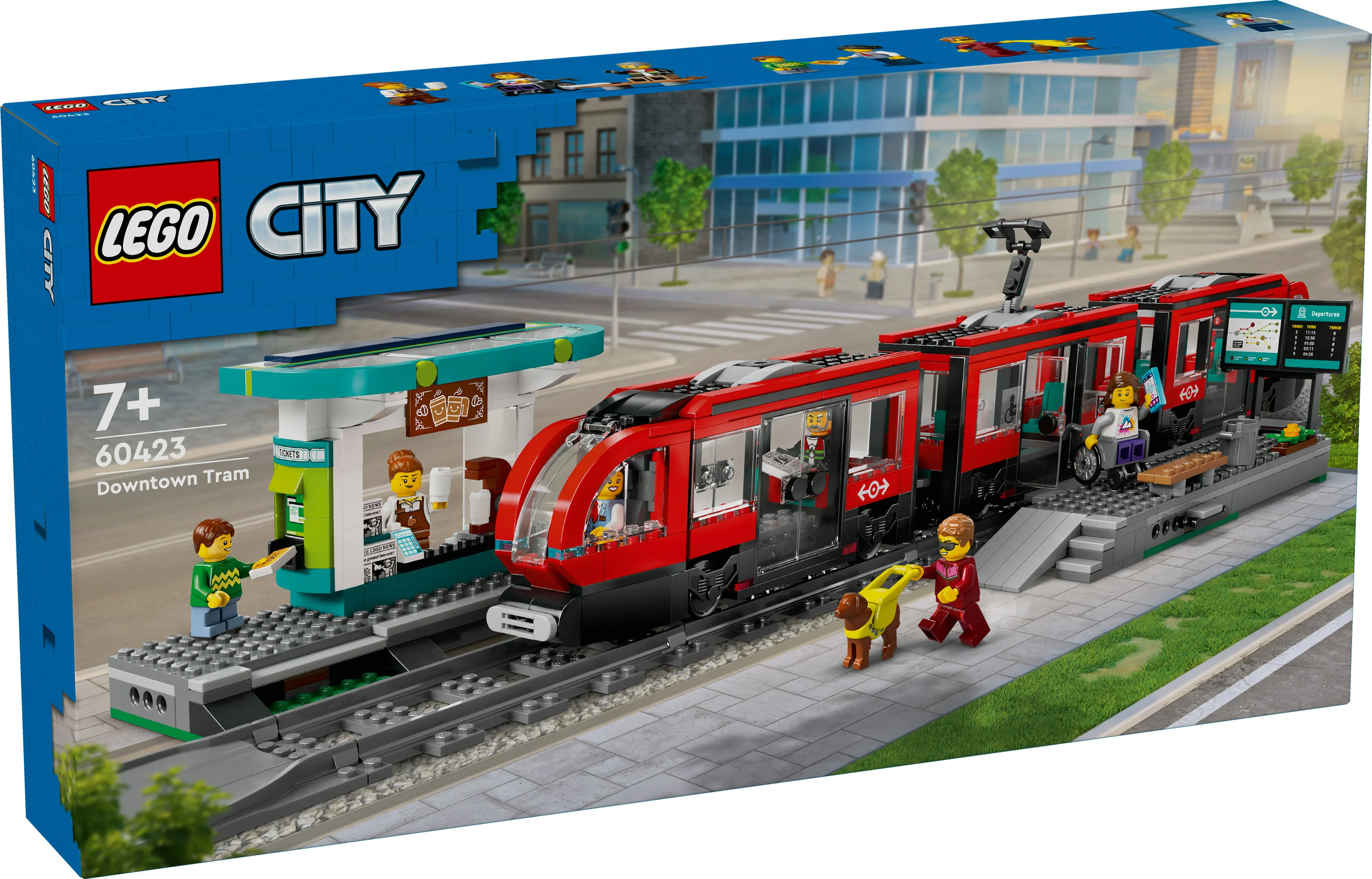 LEGO - Tram E Fermata Del Tram 60423 - Image 5