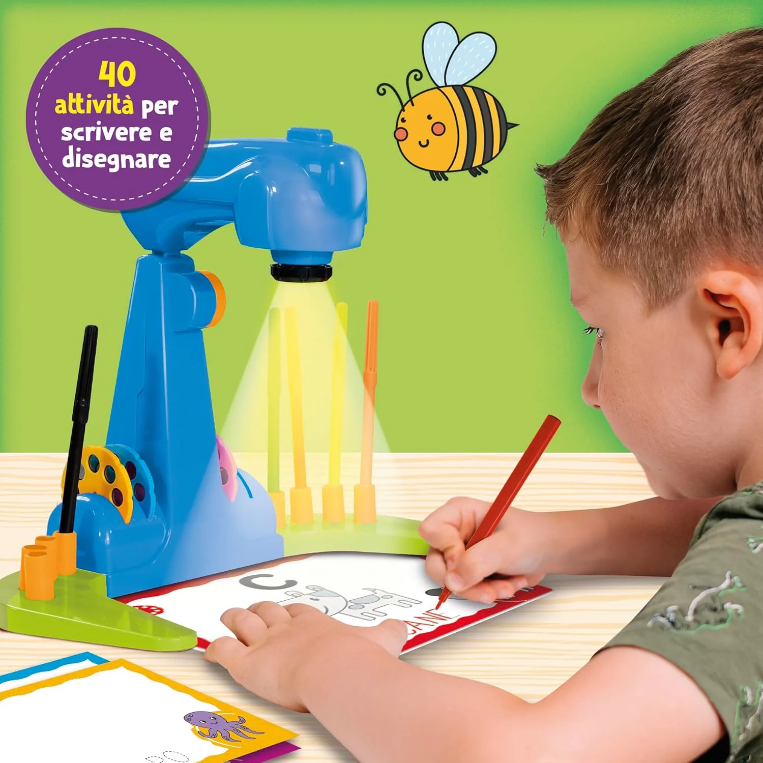 Lisciani - Carotina Proiettore Scuola Di Lettura E Scrittura - Image 4