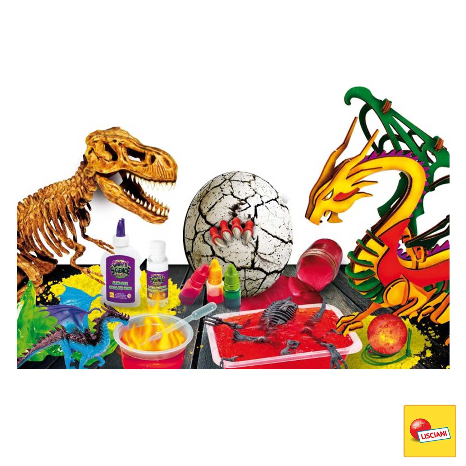 Lisciani - Crazy Science Draghi E Dinosauri - Image 2
