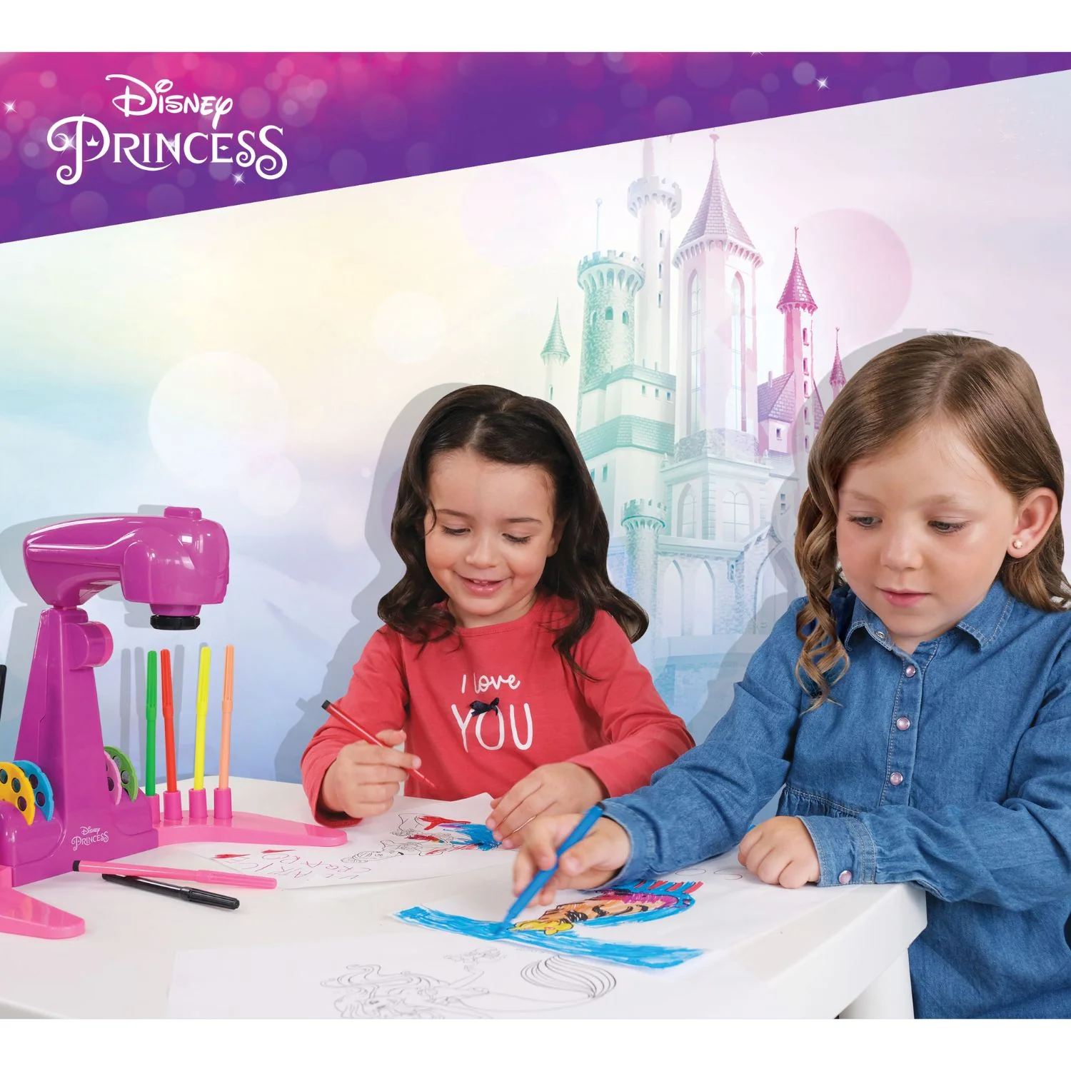 Lisciani - Princess Projector Drawing School - Image 8