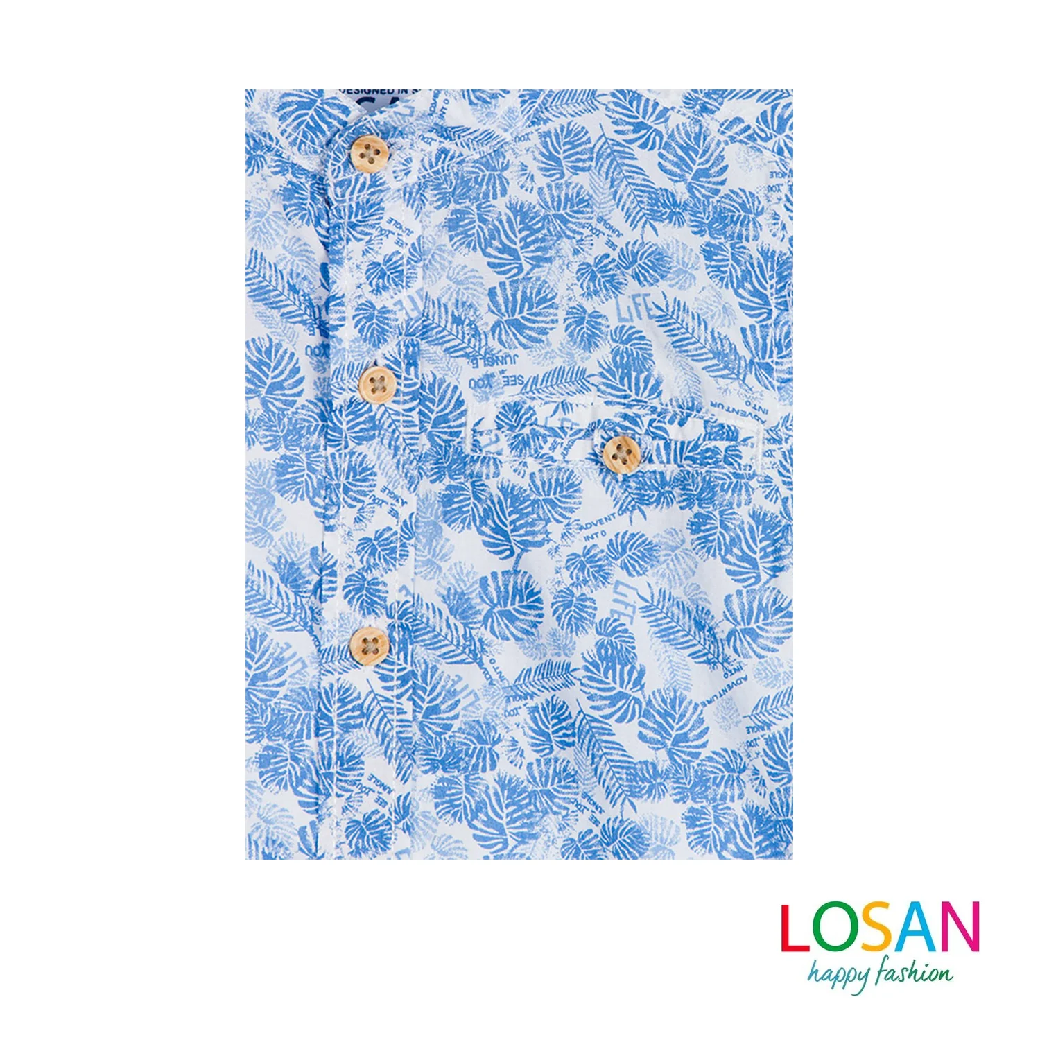 Losan - Camicia di cotone con stampa floreale Junior - Image 3