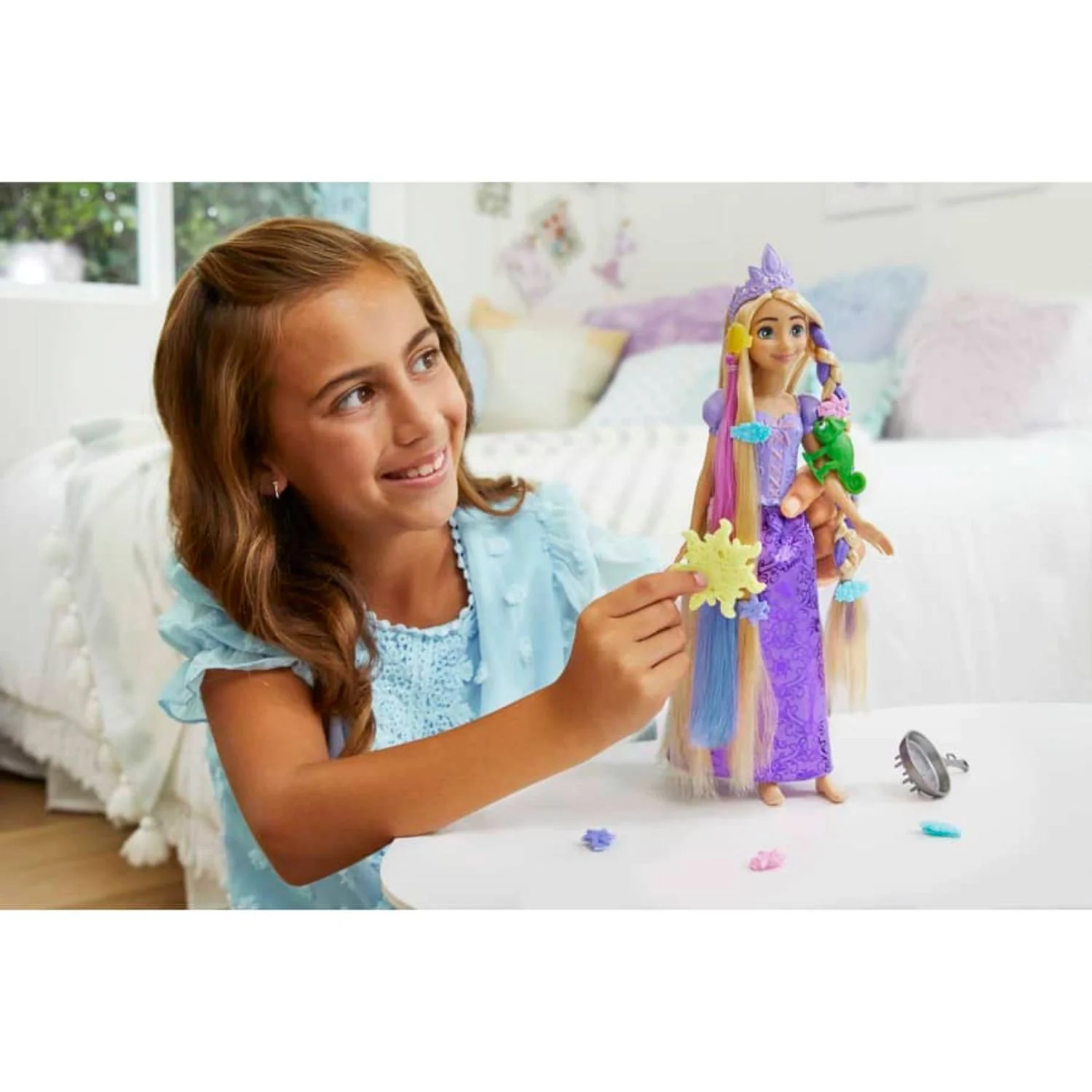 Mattel - Disney Princess Rapunzel Capelli Da Favola HLW18 - Image 8