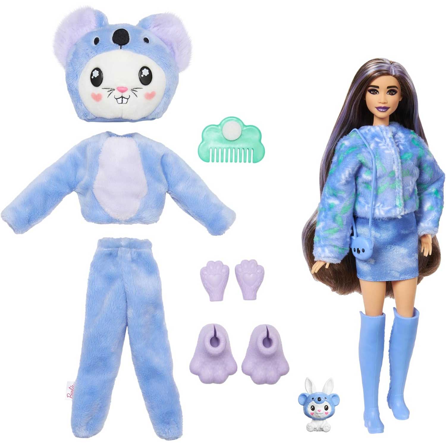 Mattel - Mattel Barbie Cutie Reveal Serie Amici Cuccioli HRK22 - Image 5