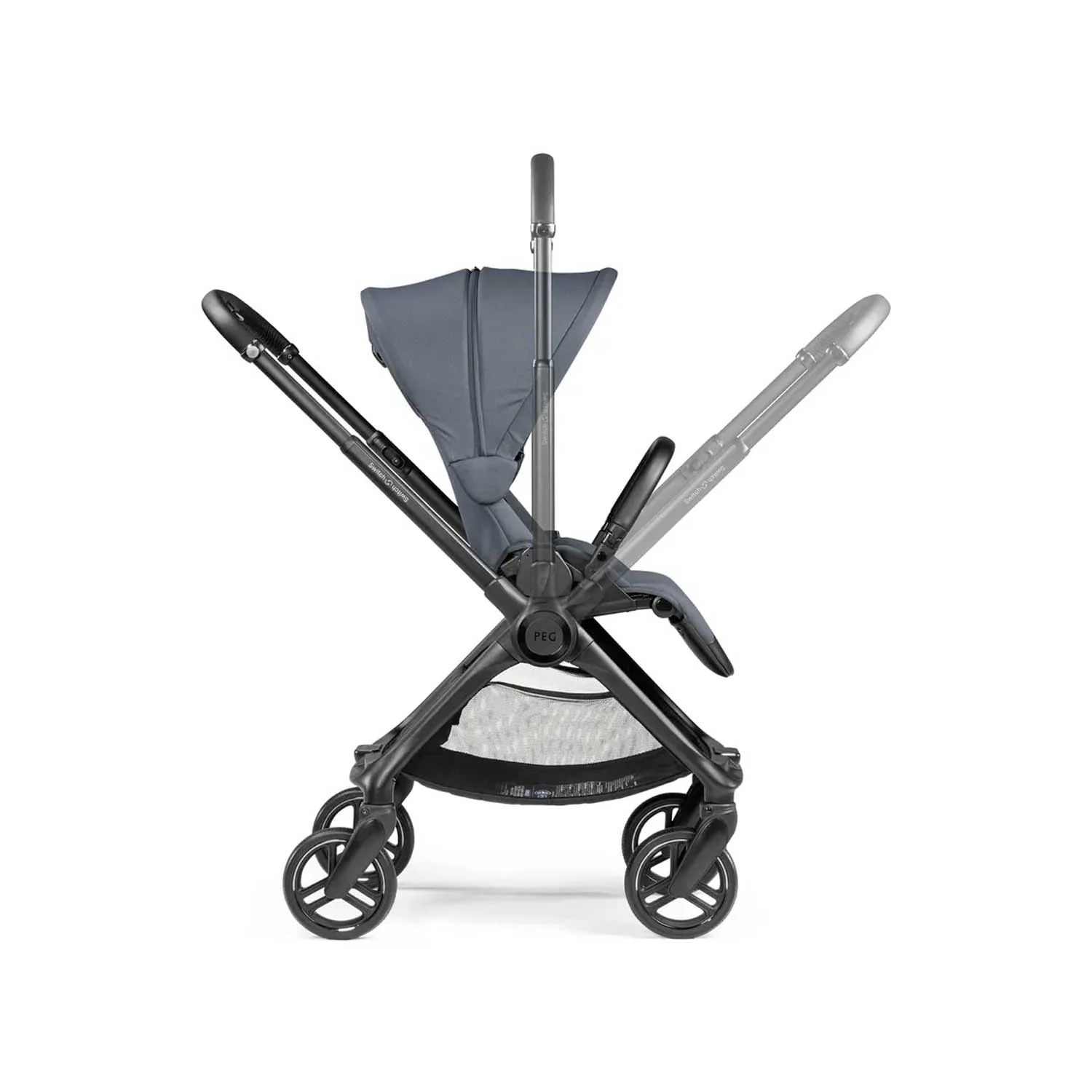 Peg Perego - Trio Switch + Culla Flex Con Seggiolino Auto Primo Viaggio Lounge Isize - Image 7