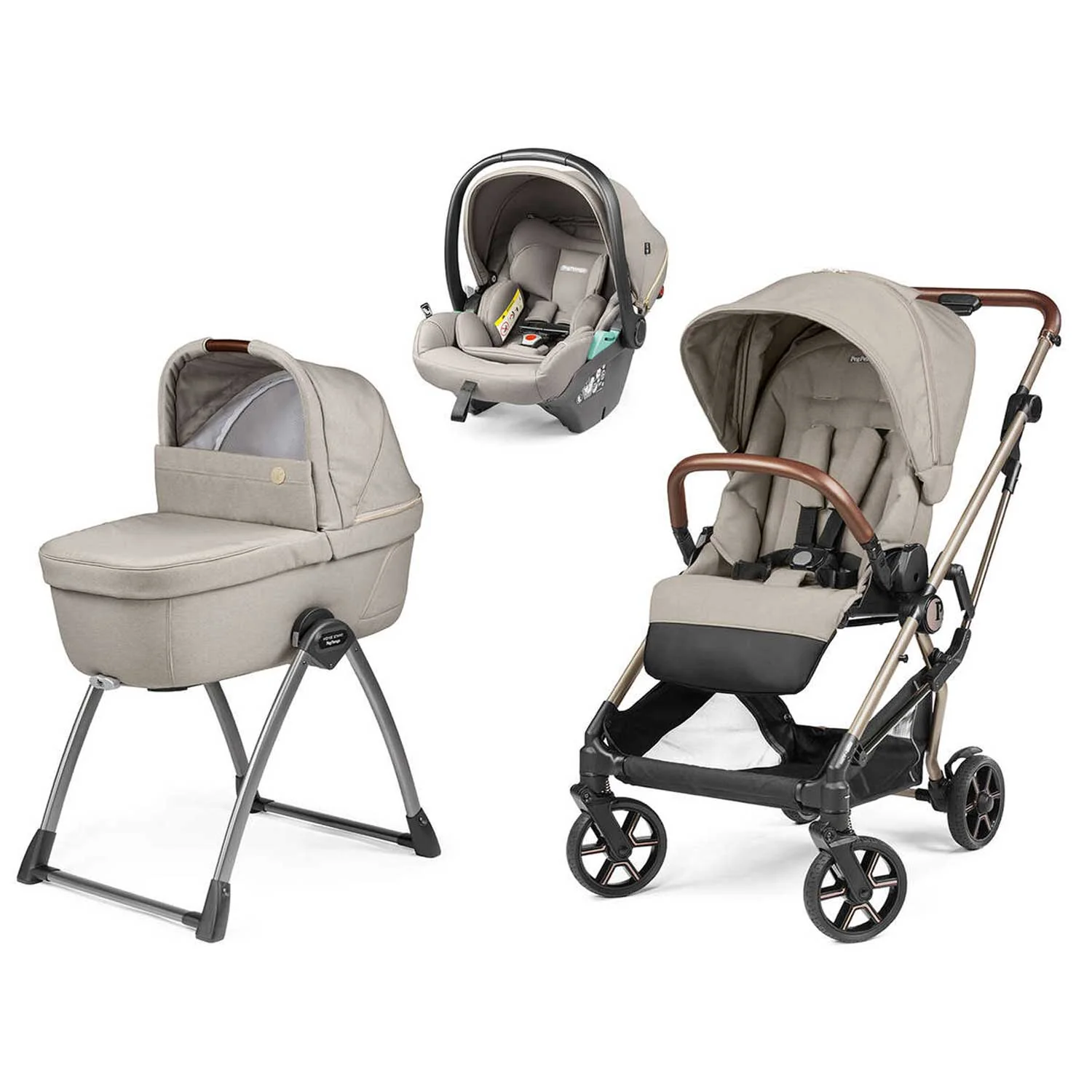 Peg Perego - Trio Vivace Belvedere Con Seggiolino Auto Lounge Modular R129 - Image 12
