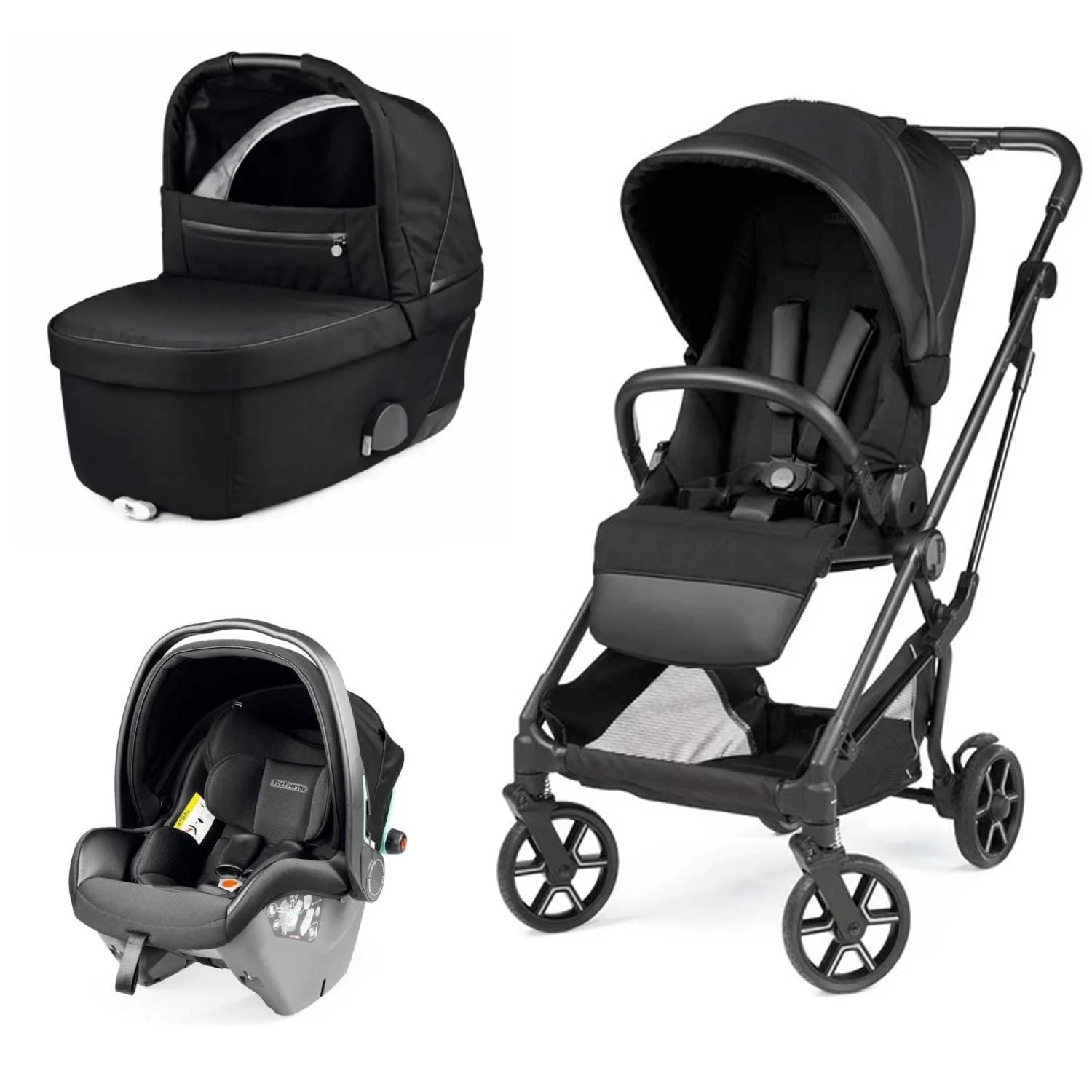 Peg Perego - Trio Vivace New Con Navicella Belvedere + S.A. SLK Modular Isize - Image 18