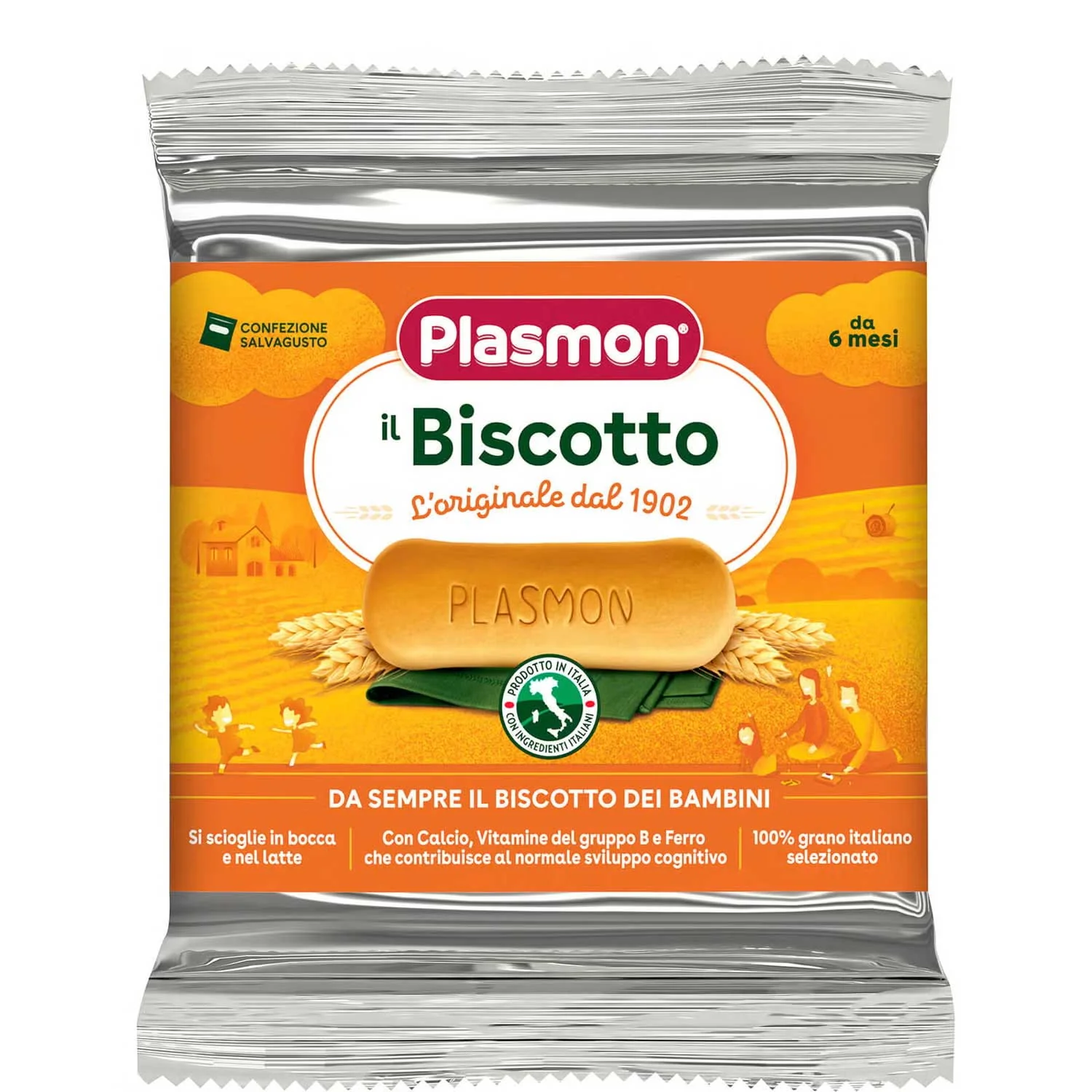 Plasmon - Biscotto: Confezione 60 gr
