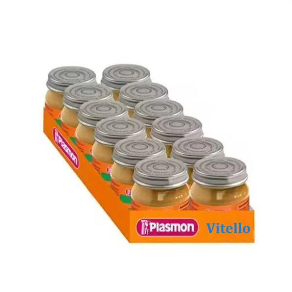 Plasmon - Omogeneizzato Carne Vitello: Confezione 12x80 gr