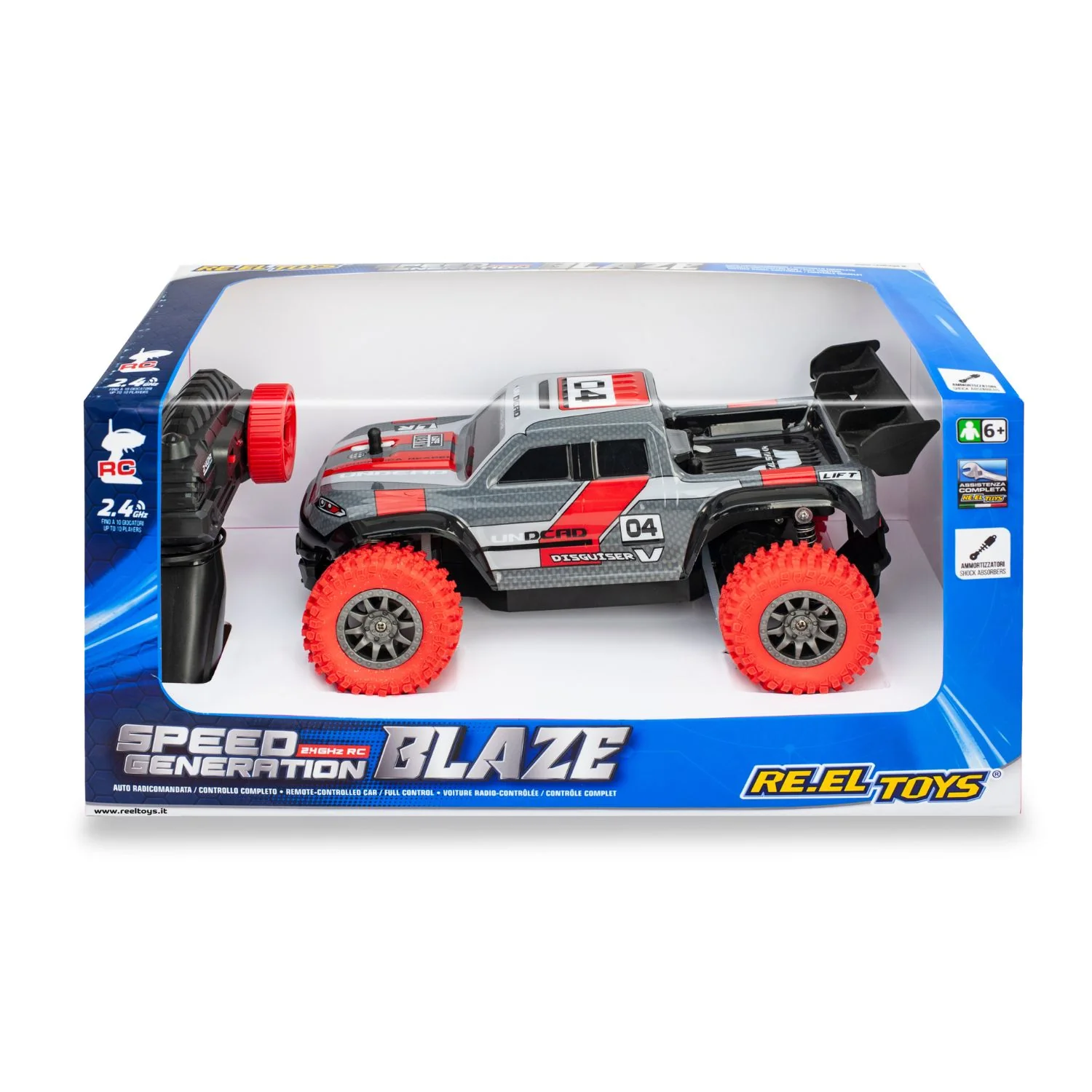 Re.El - Blaze Radiocomandato Controllo Completo, 2,4 Ghz Scala 1:16 - Image 2