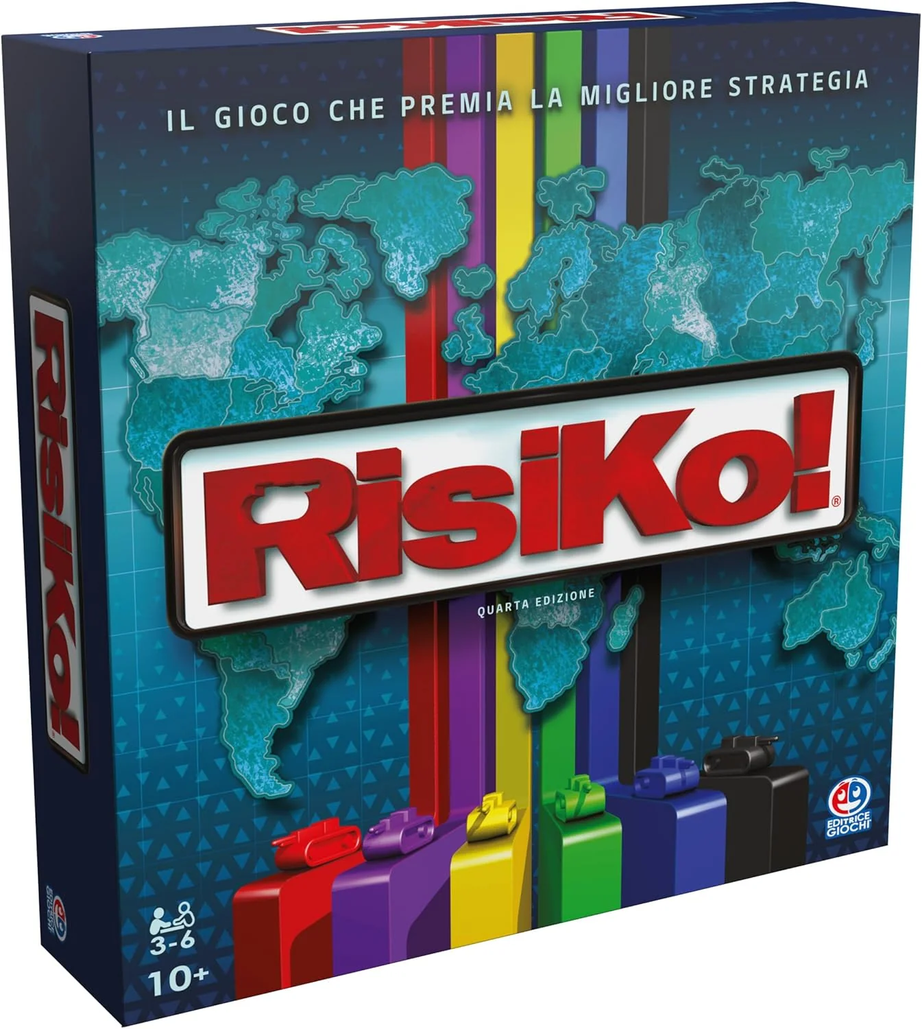 Spin Master - Giochi Da Tavolo Risiko 4 Edizione