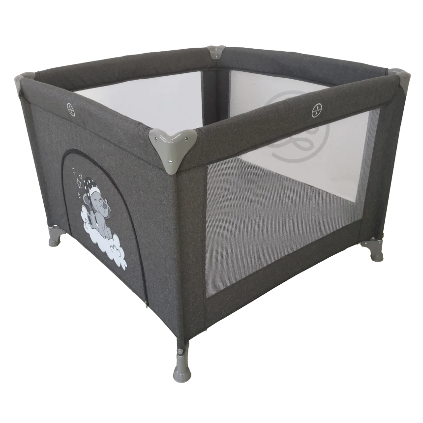 Wonderlife - Box Forest Quadrato Richiudibile con materassino e apertura laterale chiudibile